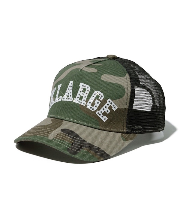 XLARGE �������ȥ�顼�� RHINESTONE LOGO MESH CAP