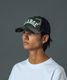 XLARGE �������ȥ�顼�� RHINESTONE LOGO MESH CAP