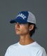 XLARGE �������ȥ�顼�� RHINESTONE LOGO MESH CAP