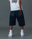XLARGE �������ȥ�顼�� STITCHED LOGO DENIM SHORTS