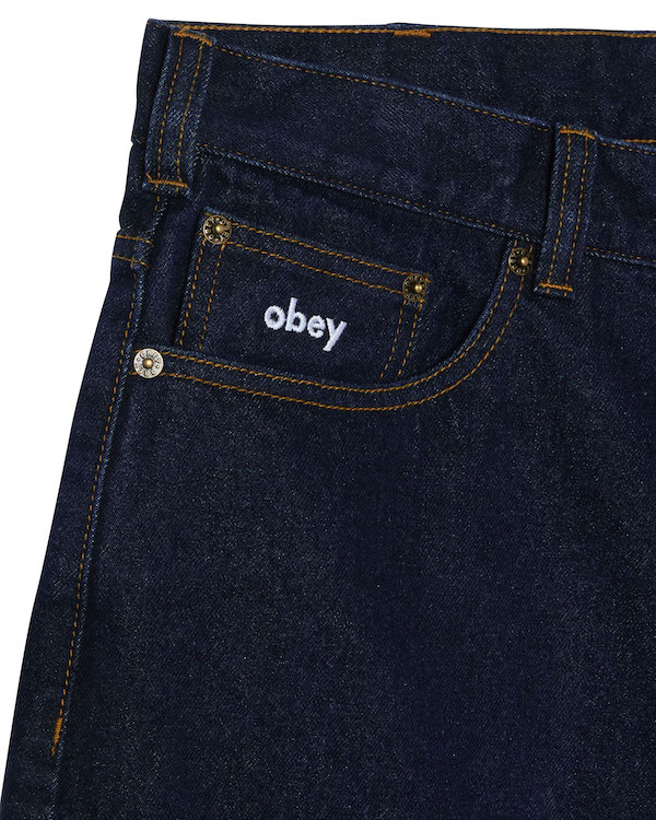 OBEY ���٥� Bigwig Baggy Denim Short