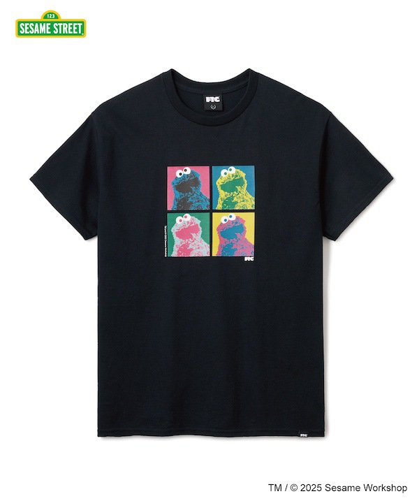 FTC ���եƥ������� SESAME STREET meets FTC / COOKIE MONSTER TEE