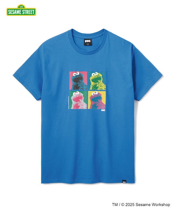 FTC ���եƥ������� SESAME STREET meets FTC / COOKIE MONSTER TEE