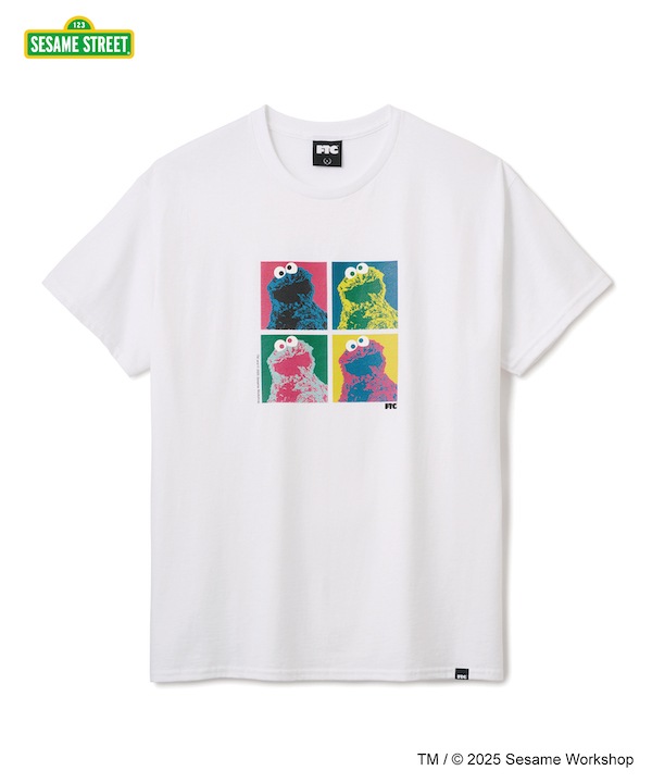 FTC ���եƥ������� SESAME STREET meets FTC / COOKIE MONSTER TEE