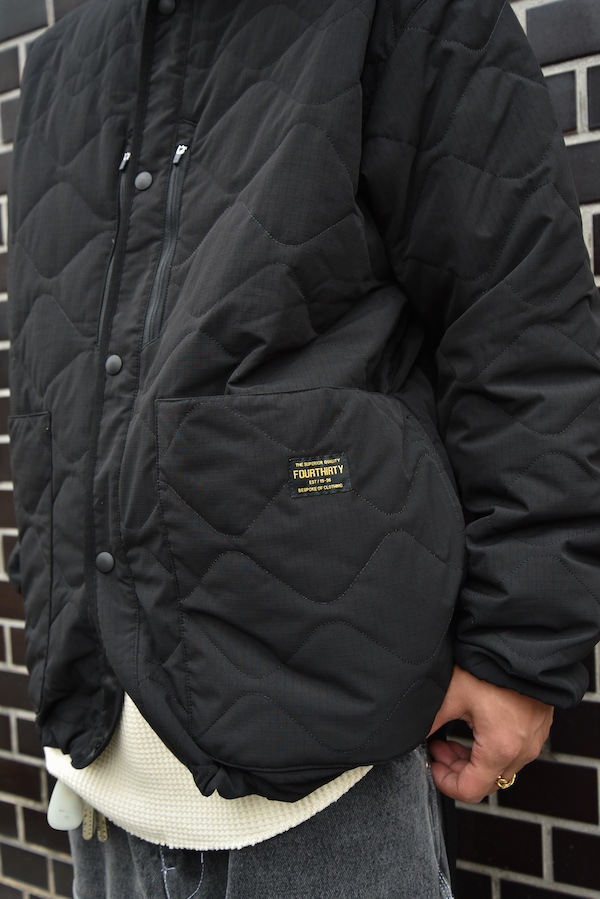 430 fourthirty �ե��������ƥ� QUILTING LINER THINSULATE JACKET