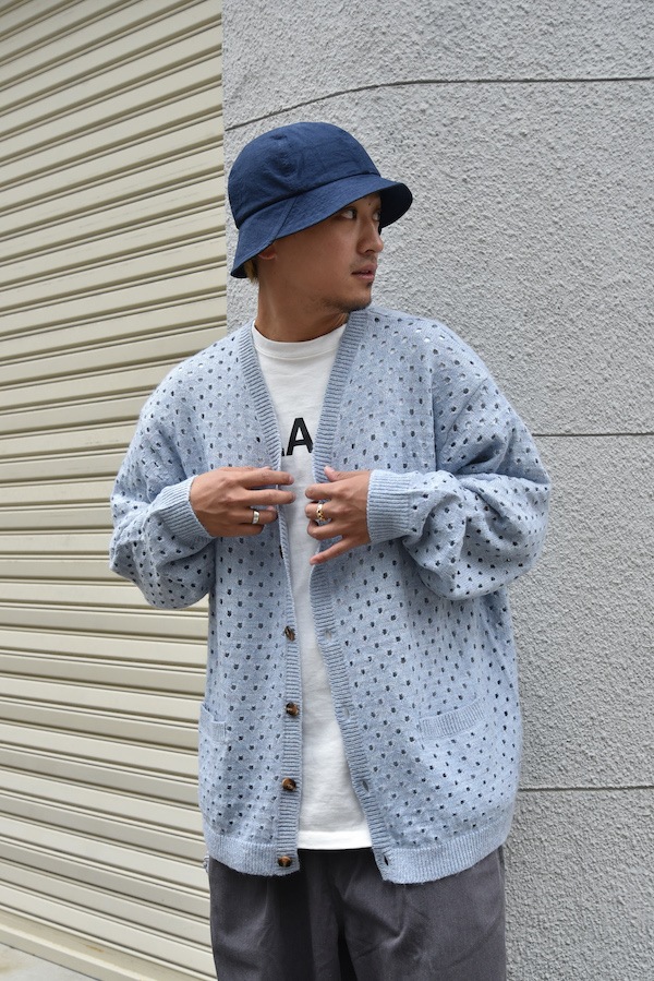 Diaspora skateboards �ǥ������ݥ� Cotton Mohair Cardigan
