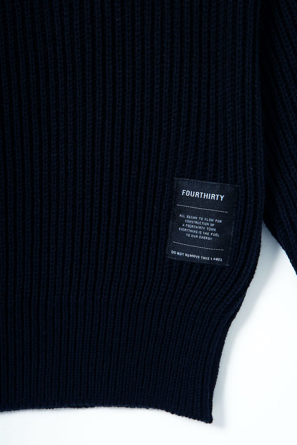 430 fourthirty �ե��������ƥ� PW KNIT SWEATER
