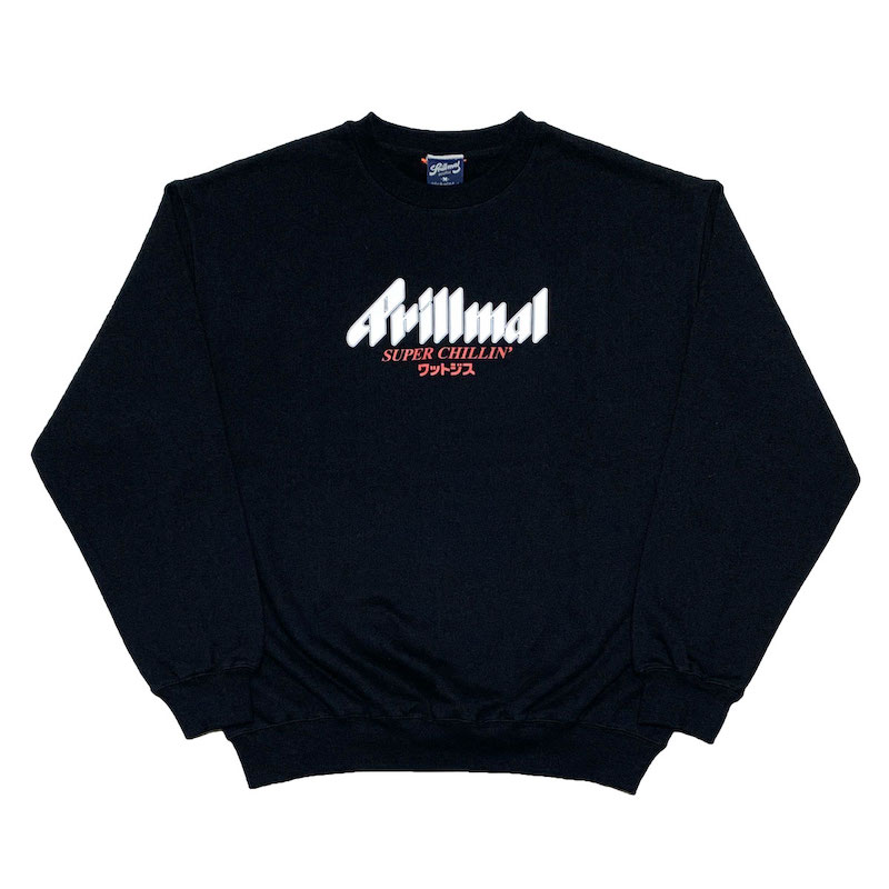 Prillmal �ץ��ޥ� SUPER CHILLIN�� ��åȥ��� CREW SWEAT (WHATZIS 25TH ANNIVERSARY)