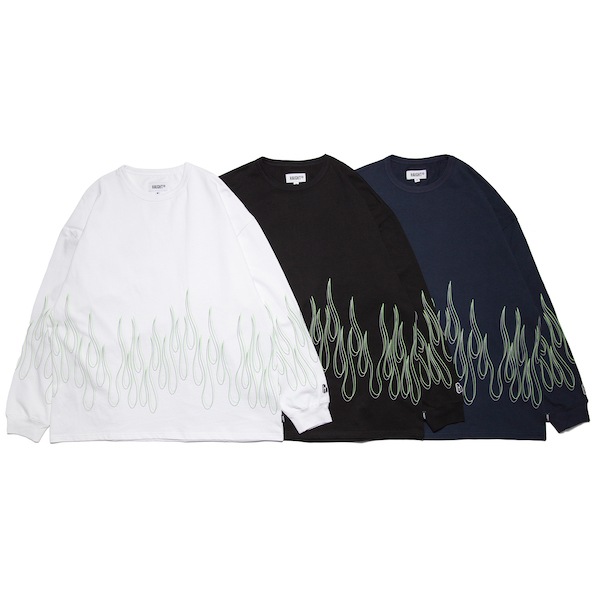 HAIGHT �إ��� FLAMES LS Tee