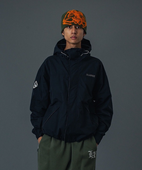 XLARGE �������ȥ�顼�� NYLON HOODED JACKET