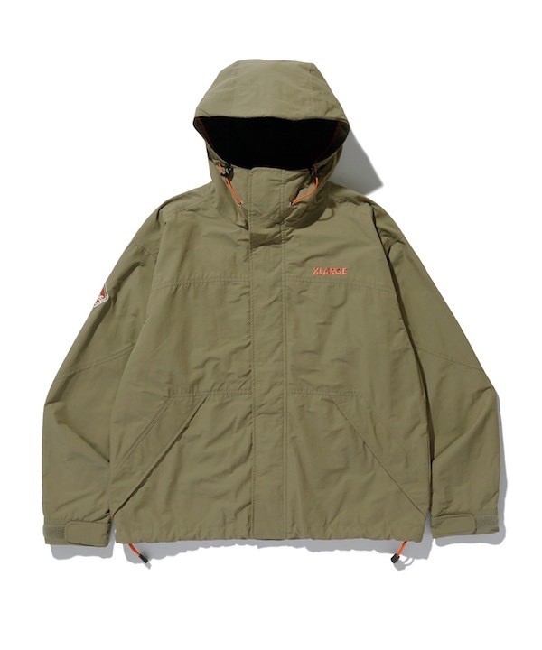 XLARGE �������ȥ�顼�� NYLON HOODED JACKET