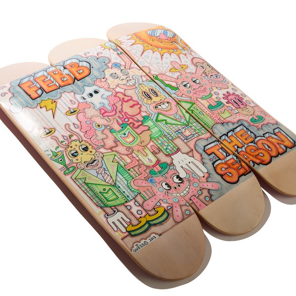 Diaspora skateboards �ǥ������ݥ� FEBB "THE SEASON" Deck ��3pcs Set / ���ꥢ��ʥ�С������