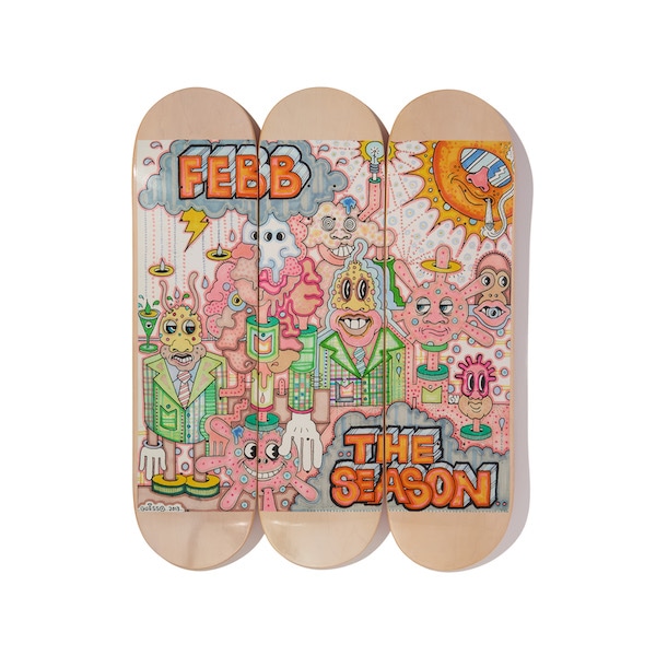 Diaspora skateboards �ǥ������ݥ� FEBB "THE SEASON" Deck ��3pcs Set / ���ꥢ��ʥ�С������