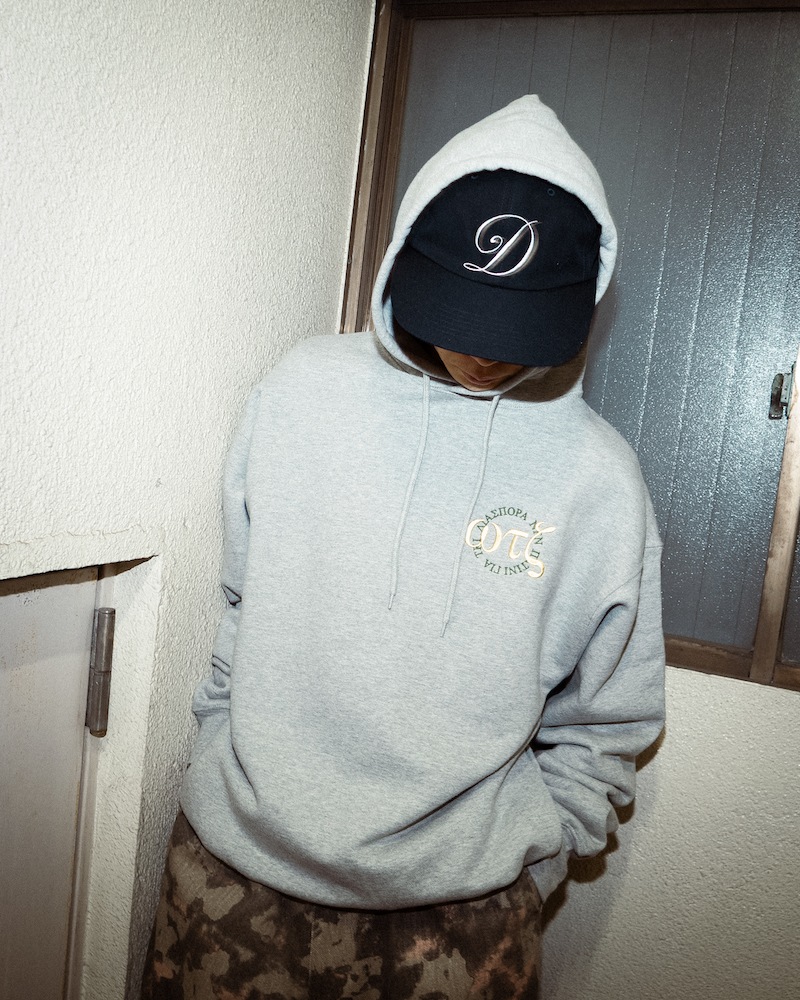 Diaspora skateboards �ǥ������ݥ� Overlap Hooded Sweatshirt