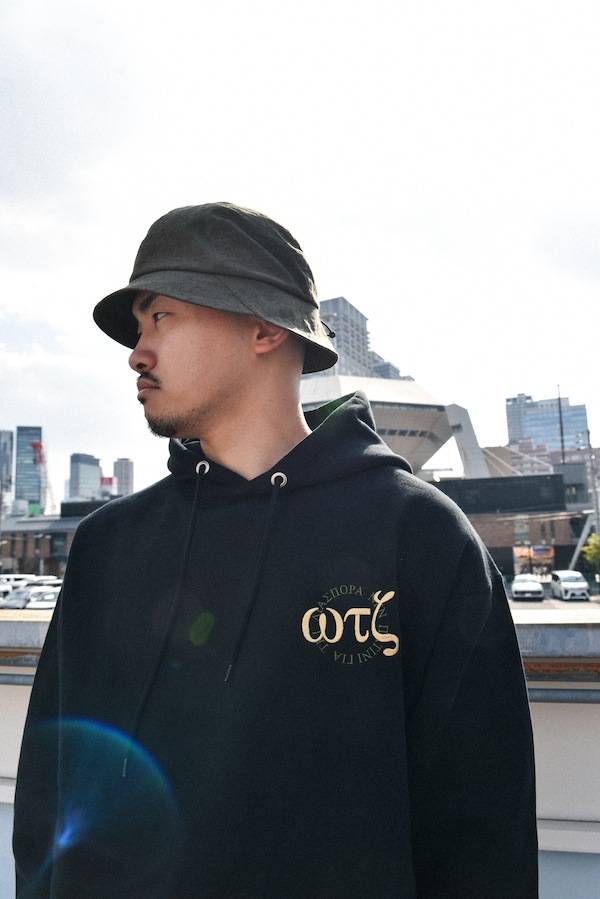 Diaspora skateboards �ǥ������ݥ� Overlap Hooded Sweatshirt