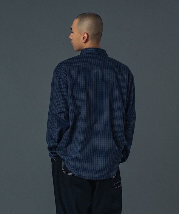 XLARGE �������ȥ�顼�� PLAID L/S SHIRT