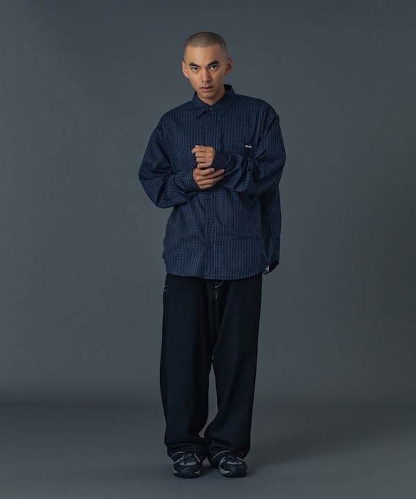 XLARGE �������ȥ�顼�� PLAID L/S SHIRT