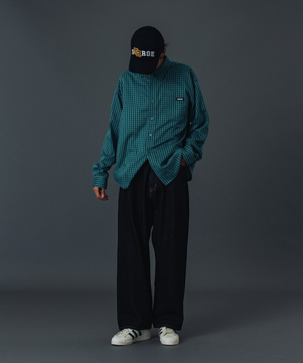 XLARGE �������ȥ�顼�� PLAID L/S SHIRT