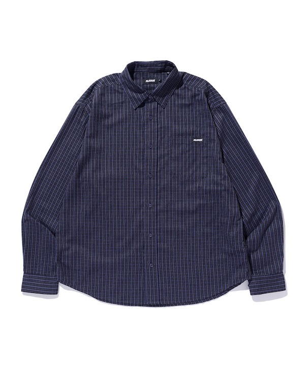 XLARGE �������ȥ�顼�� PLAID L/S SHIRT