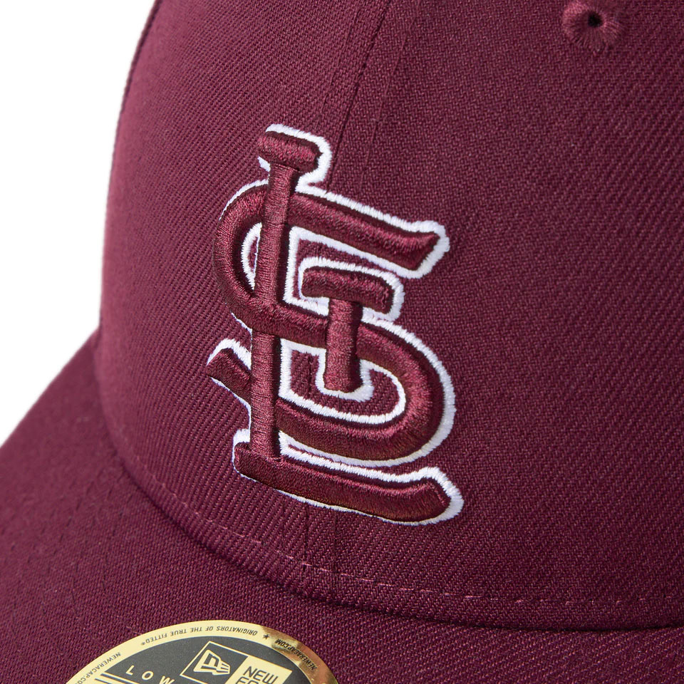 NEW ERA �˥塼���� LP 59FIFTY MLB Color Variation St. Louis Cardinals Frosted Burgundy