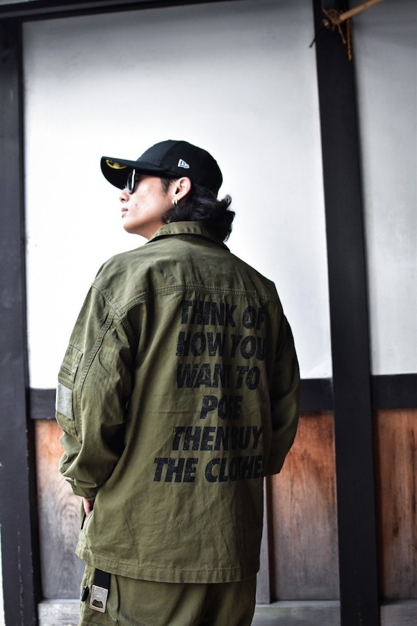 XLARGE �������ȥ�顼�� KYOTO LTD MULTI POCKET MILITARY JACKET