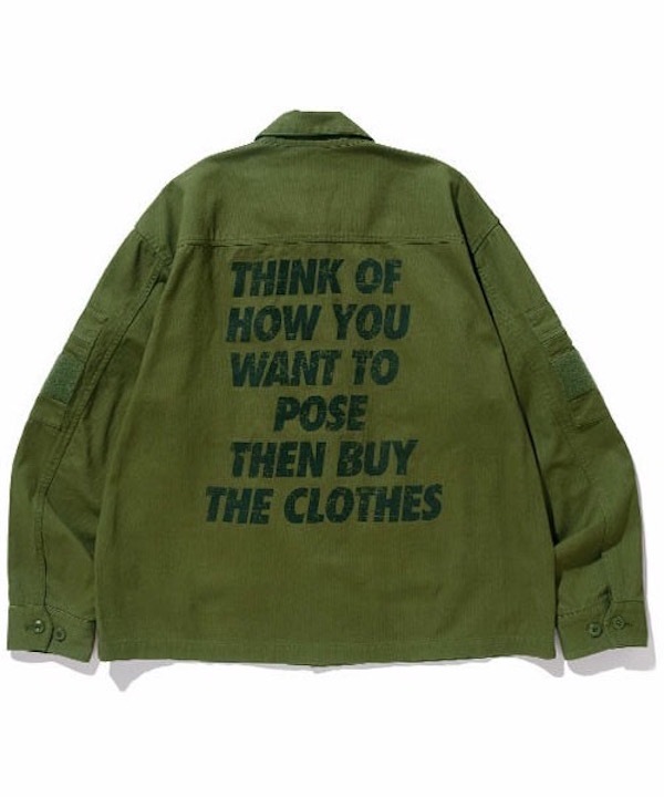 XLARGE �������ȥ�顼�� KYOTO LTD MULTI POCKET MILITARY JACKET