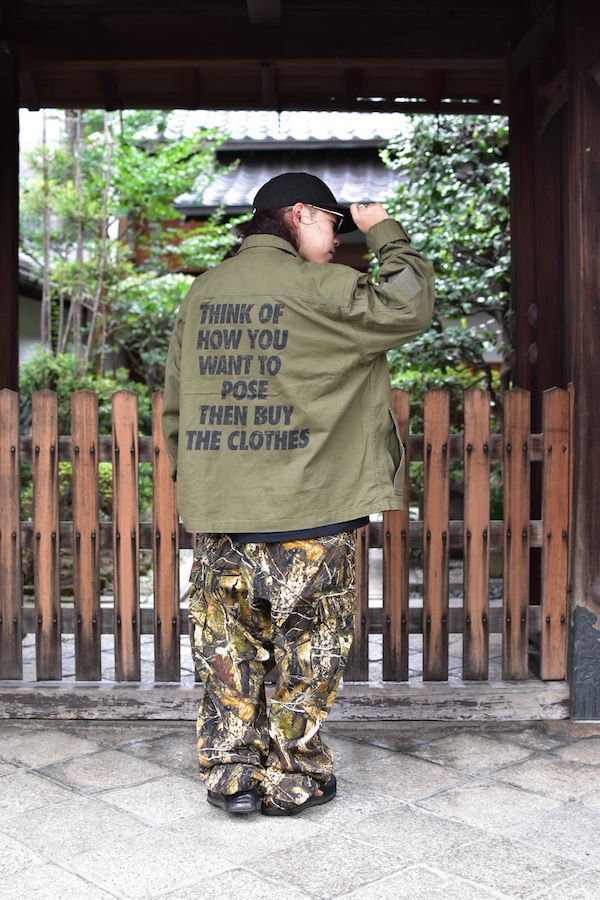 XLARGE �������ȥ�顼�� KYOTO LTD MULTI POCKET MILITARY JACKET