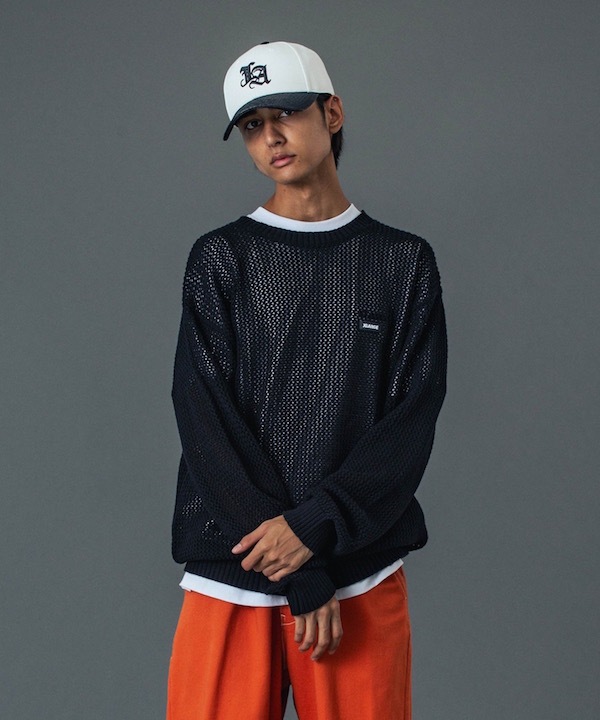 XLARGE �������ȥ�顼�� MESH SWEATER