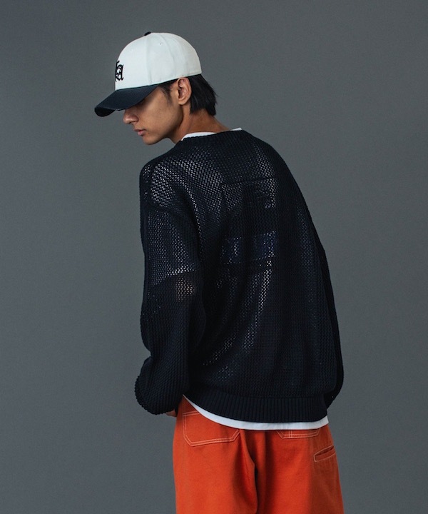 XLARGE �������ȥ�顼�� MESH SWEATER