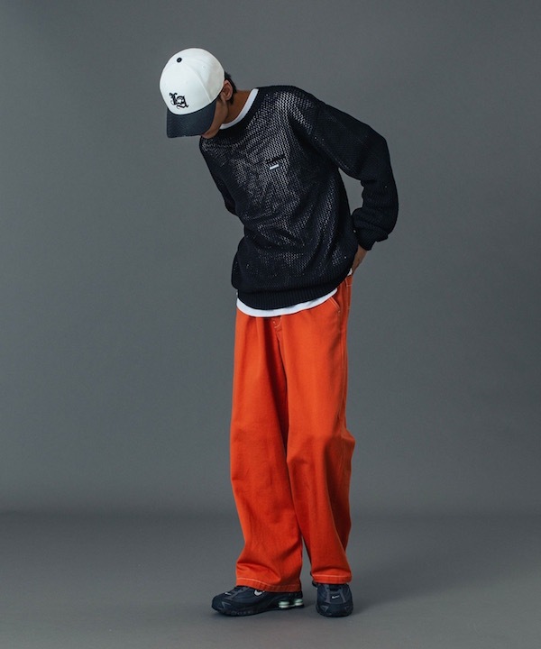 XLARGE �������ȥ�顼�� MESH SWEATER