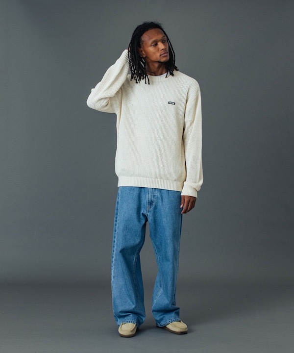 XLARGE �������ȥ�顼�� MESH SWEATER