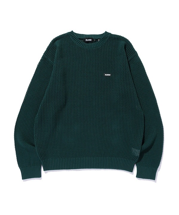 XLARGE �������ȥ�顼�� MESH SWEATER