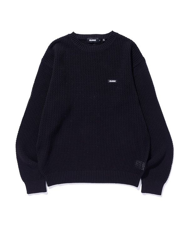 XLARGE �������ȥ�顼�� MESH SWEATER
