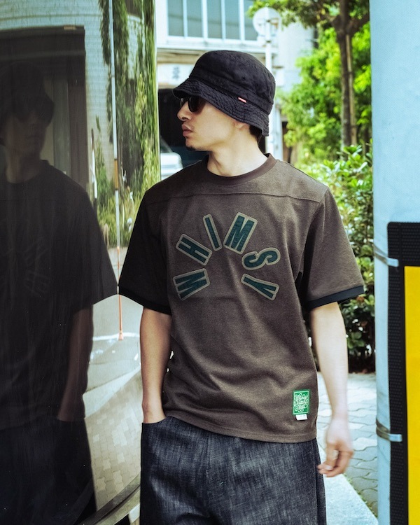 WHIMSY �����ॸ�� Arch Logo Ringer Tee