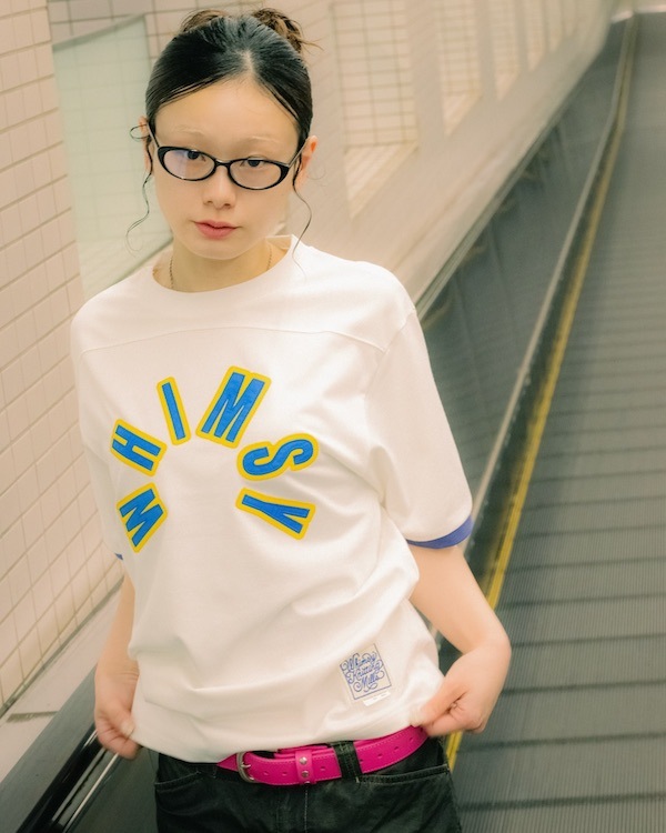 WHIMSY �����ॸ�� Arch Logo Ringer Tee