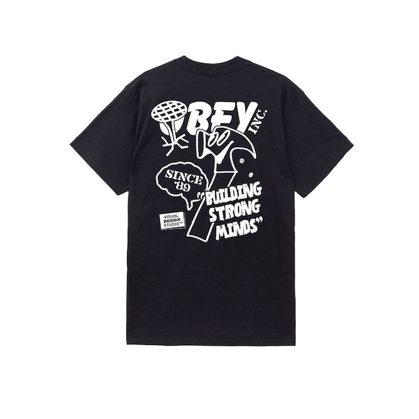 OBEY ���٥� Obey Building Strong Minds Tee