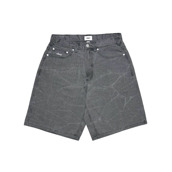 OBEY ���٥� Bigwig Baggy Denim Short