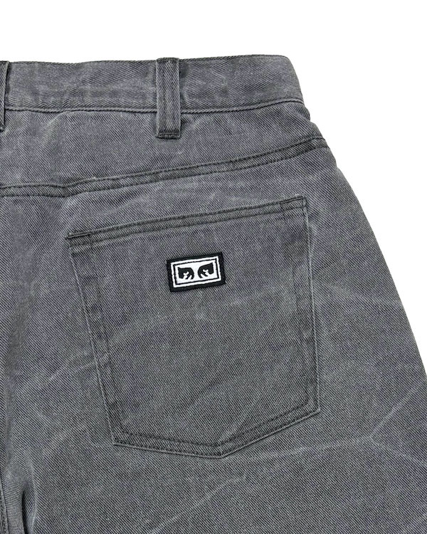 OBEY ���٥� Bigwig Baggy Denim Short