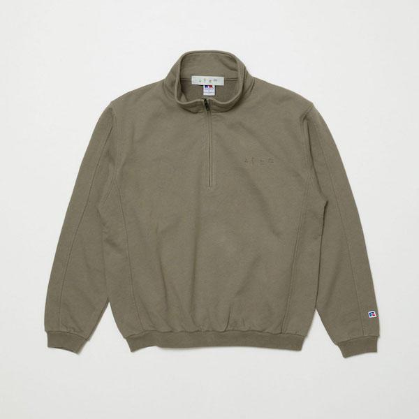 BAL Х BAL / RUSSELL ATHLETIC HIGH COTTON HALF ZIP