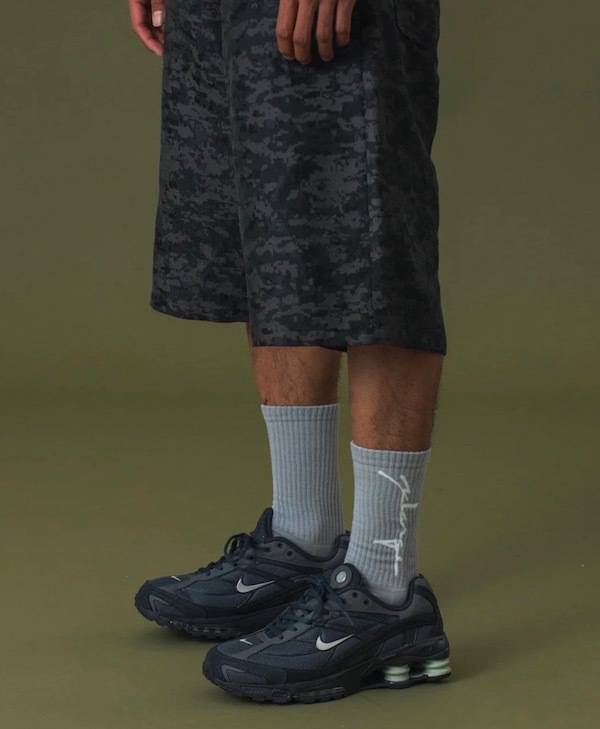 XLARGE �������ȥ�顼�� DISTORTION LOGO SOCKS