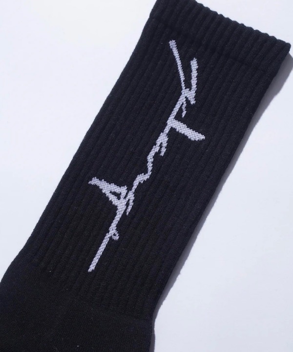 XLARGE �������ȥ�顼�� DISTORTION LOGO SOCKS