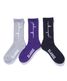 XLARGE �������ȥ�顼�� DISTORTION LOGO SOCKS