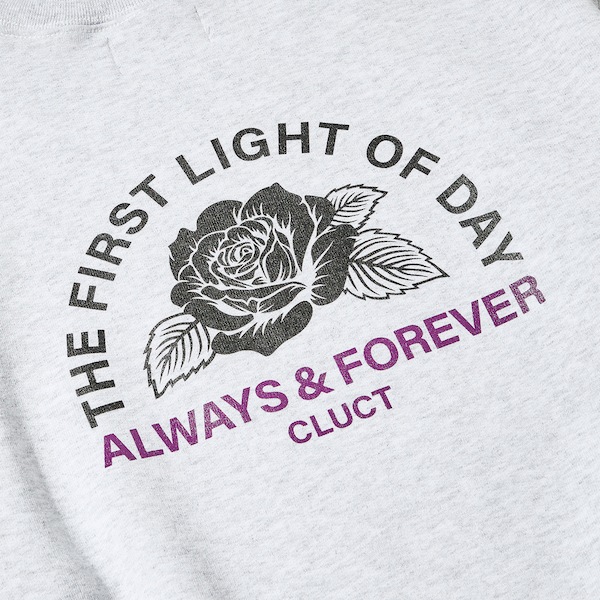 CLUCT ���饯�� ROSE [Crew Sweat]