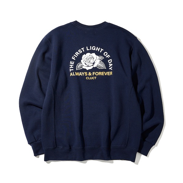CLUCT ���饯�� ROSE [Crew Sweat]