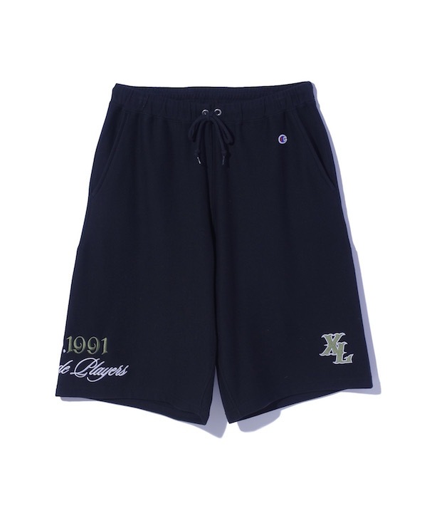 XLARGE �������ȥ�顼�� XLARGE x Champion SWEAT SHORTS