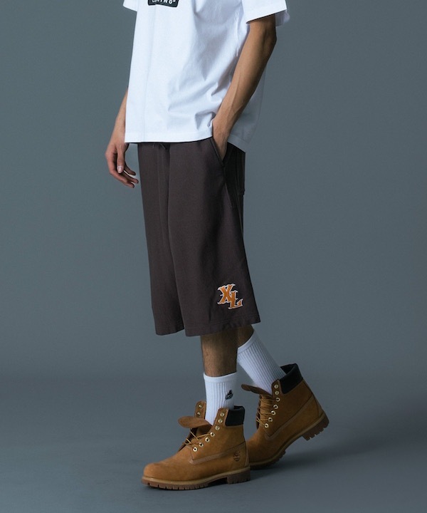 XLARGE �������ȥ�顼�� XLARGE x Champion SWEAT SHORTS