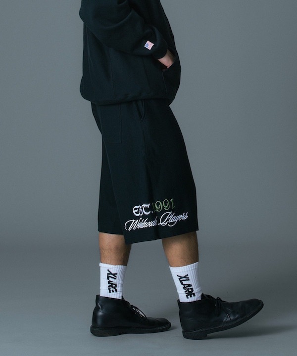 XLARGE �������ȥ�顼�� XLARGE x Champion SWEAT SHORTS