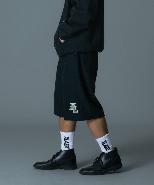 XLARGE �������ȥ�顼�� XLARGE x Champion SWEAT SHORTS