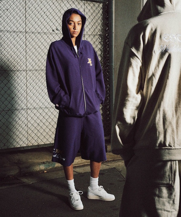 XLARGE �������ȥ�顼�� XLARGE x Champion SWEAT SHORTS