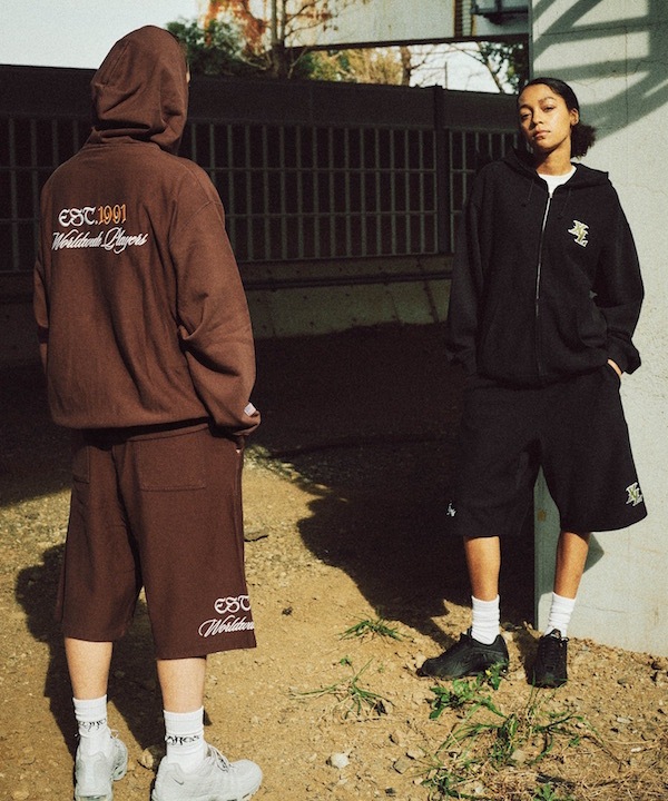 XLARGE �������ȥ�顼�� XLARGE x Champion SWEAT SHORTS